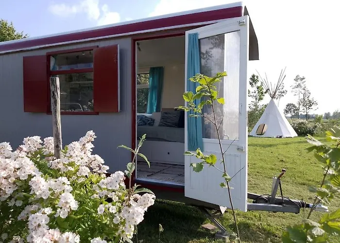 Frisse, Moderne Vakantiewagens Vlakbij Zutphen Apartament