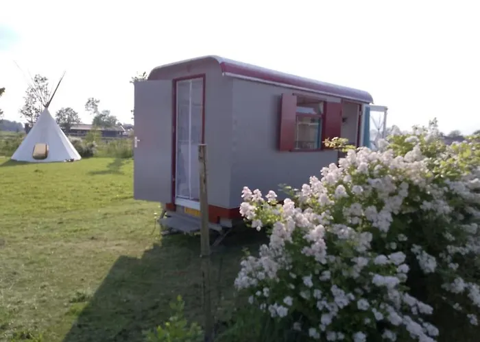 Frisse, Moderne Vakantiewagens Vlakbij Zutphen Apartmán